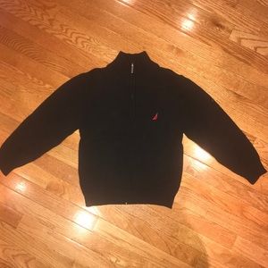 Boys Nautica Mid Zip Sweater Size S(8)